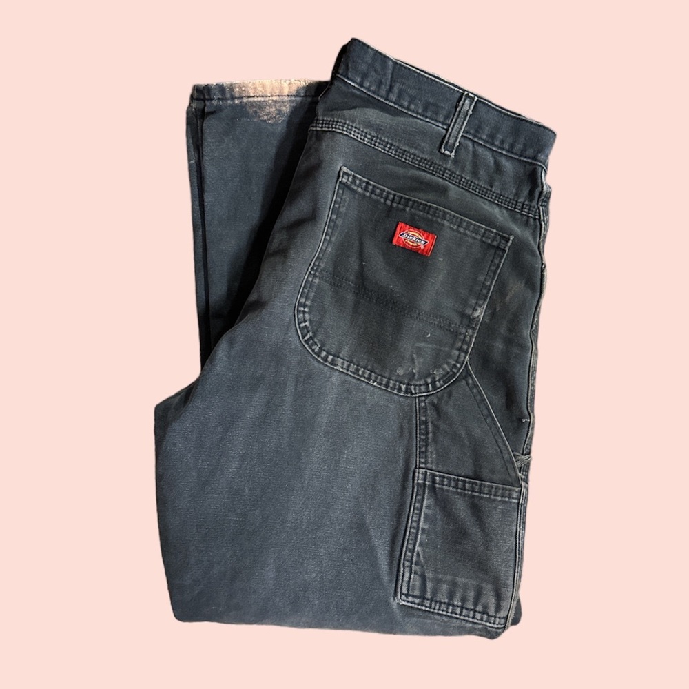 36x32 Dickies Black Carpenter Pants